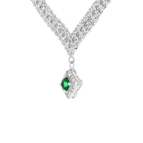 collier femme argent zirconium 8500023 pic3