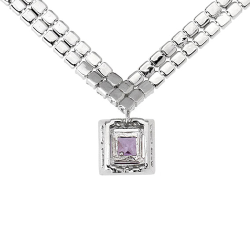 collier femme argent zirconium 8500025 pic4