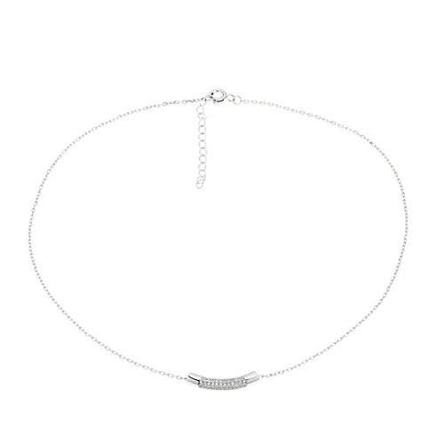 collier femme argent zirconium 8500027 pic2