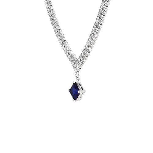 collier femme argent zirconium 8500028 pic3