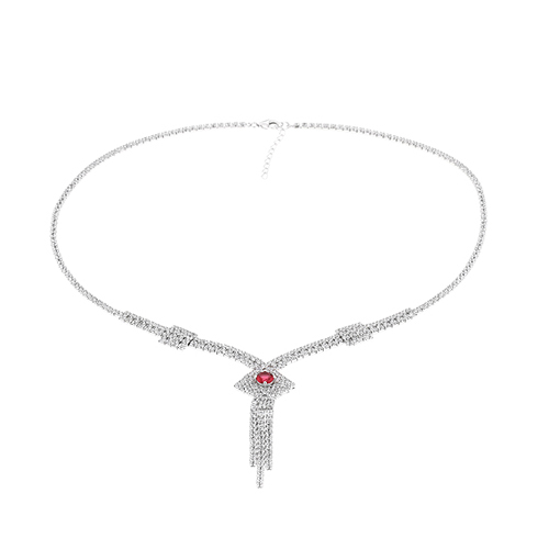 collier femme argent zirconium 8500033 pic2