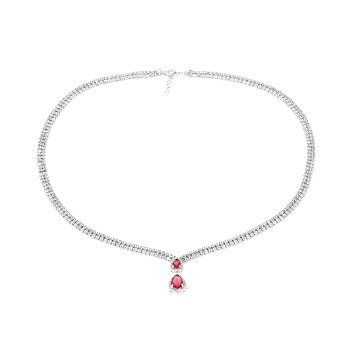 collier femme argent zirconium 8500037 pic2