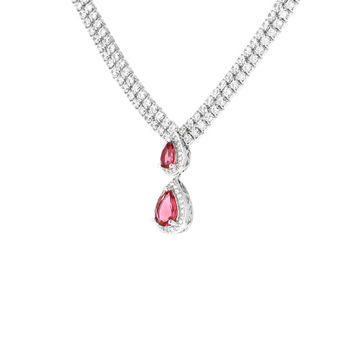 collier femme argent zirconium 8500037 pic3
