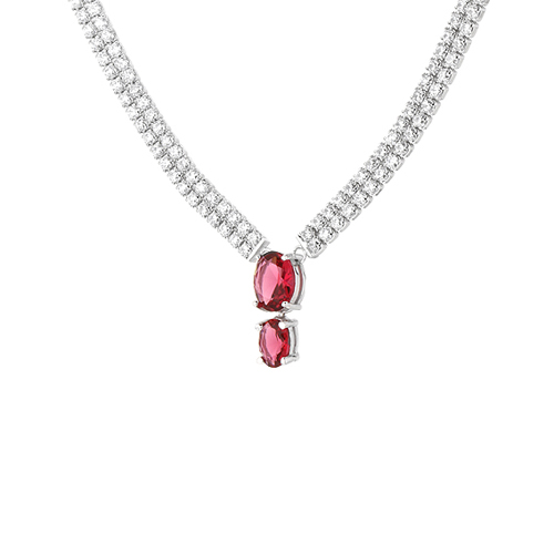 collier femme argent zirconium 8500040 pic3