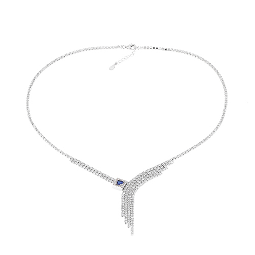 collier femme argent zirconium 8500044 pic2