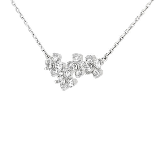 collier femme argent zirconium 8500049 pic3