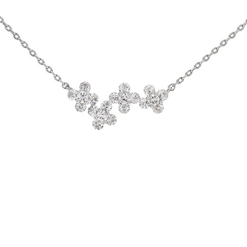 collier femme argent zirconium 8500049