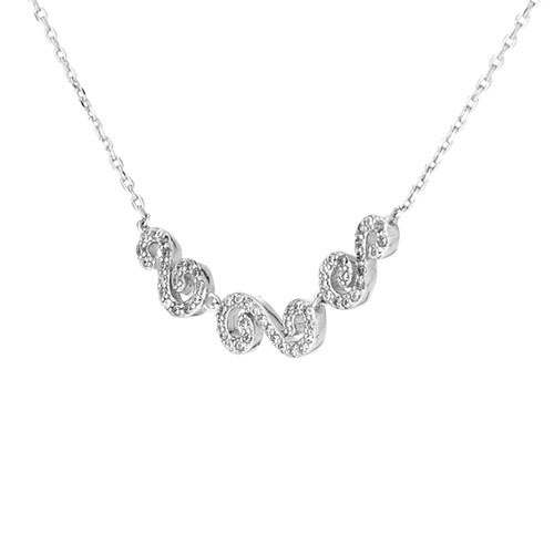 collier femme argent zirconium 8500050 pic3