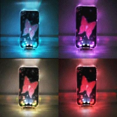 coque iphone 4 crystal lumineuse COQIP4SL3