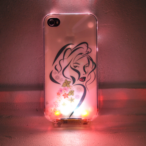 coque iphone 4 crystal lumineuse COQIP4SL4 pic2