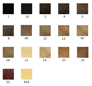Couleurs cheveux naturels