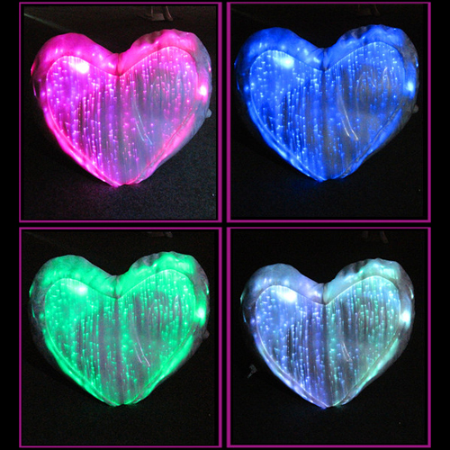 coussin lumineux forme coeur VETLUMYQ10 PIC3