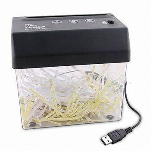 destructeur de documents USB TUO9101