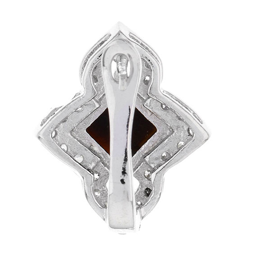 dormeuse femme argent diamant 8700060 pic4