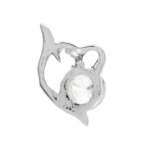 dormeuse femme argent zirconium 8700042 pic4