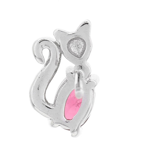 dormeuse femme argent zirconium 8700123 pic4