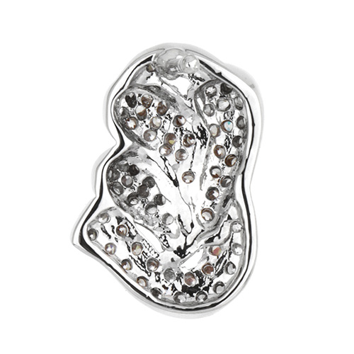 dormeuse femme argent zirconium 8700134 pic4