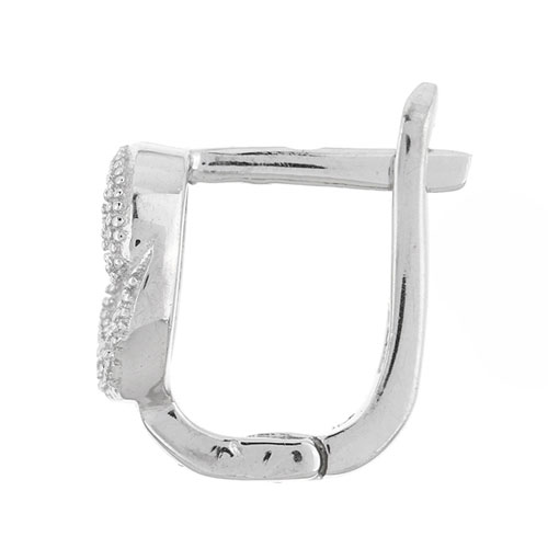 dormeuse femme argent zirconium 8700140 pic3