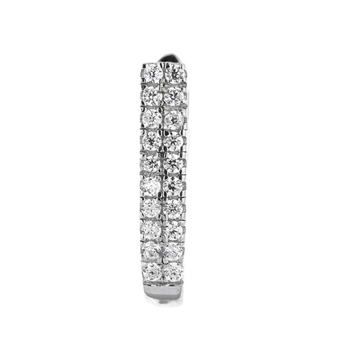 dormeuse femme argent zirconium 8700143 pic2