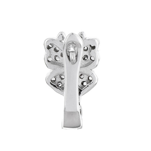 dormeuse femme argent zirconium 8700145 pic4