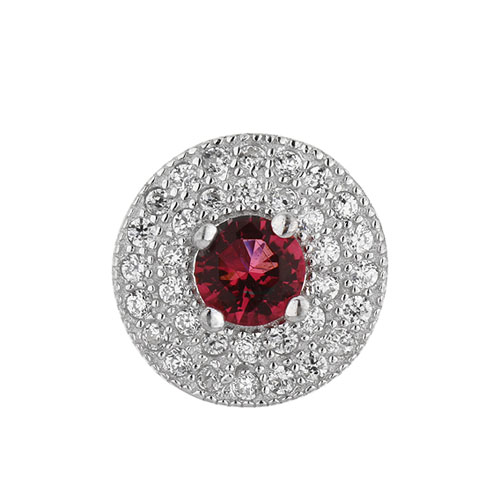 dormeuse femme argent zirconium 8700148 pic2