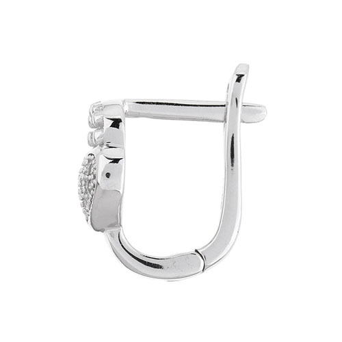 dormeuse femme argent zirconium 8700149 pic3