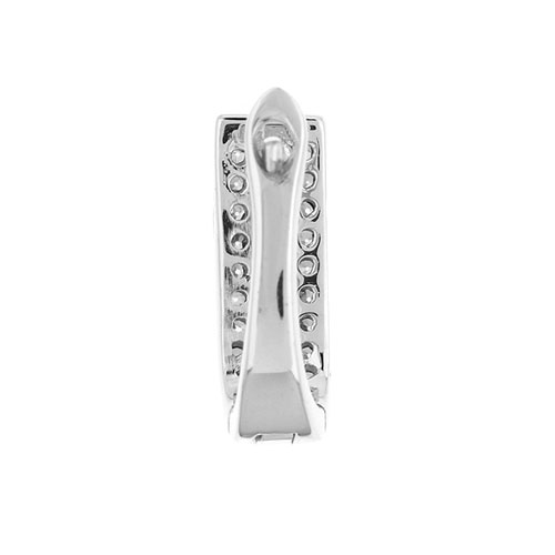 dormeuse femme argent zirconium 8700151 pic4