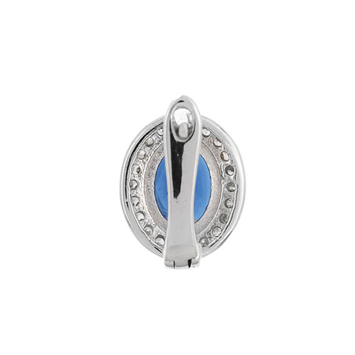 dormeuse femme argent zirconium 8700155 pic4