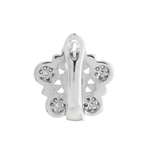 dormeuse femme argent zirconium 8700165 pic4