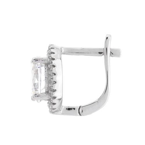 dormeuse femme argent zirconium 8700167 pic3