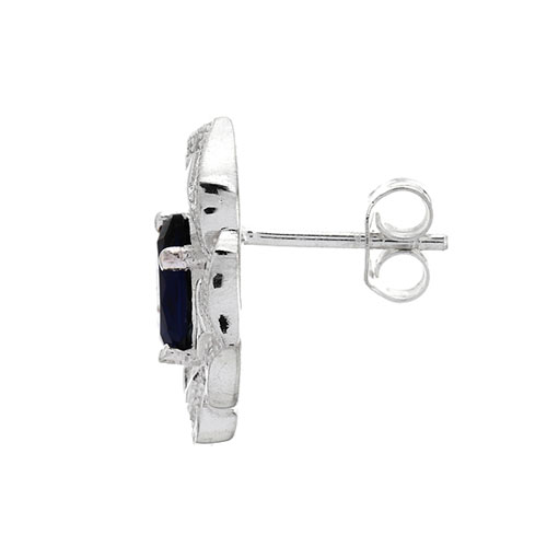 dormeuse femme argent zirconium 8700175 pic3