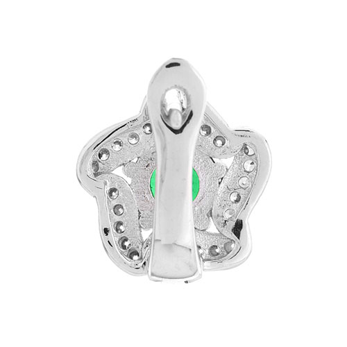 dormeuse femme argent zirconium 8700183 pic4