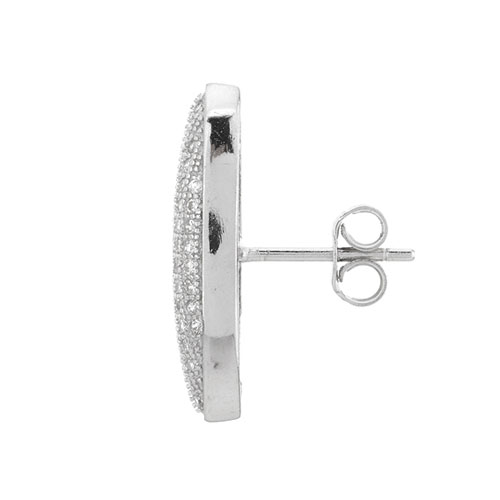 dormeuse femme argent zirconium 8700187 pic3