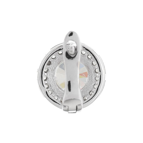 dormeuse femme argent zirconium 8700189 pic4