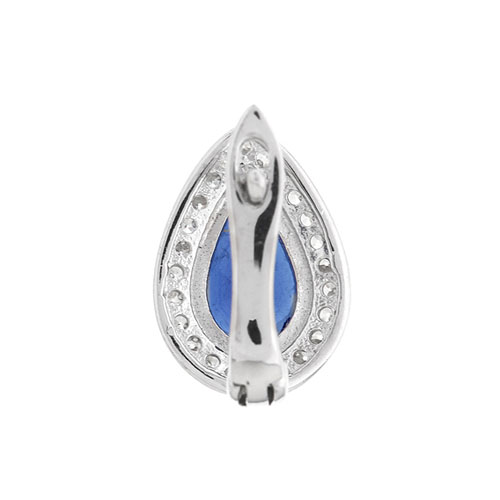 dormeuse femme argent zirconium 8700190 pic4