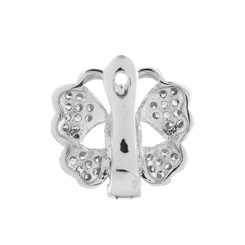 dormeuse femme argent zirconium 8700198 pic4