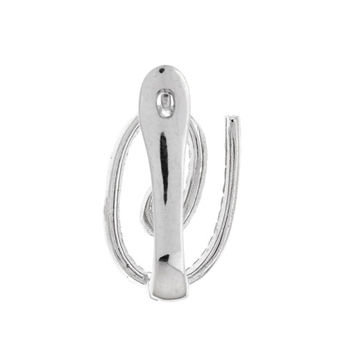 dormeuse femme argent zirconium 8700211 pic4