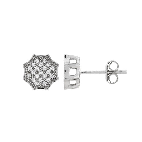 dormeuse femme argent zirconium 8700212