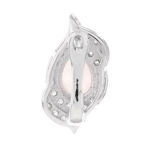 dormeuse femme argent zirconium cristal 8700065 pic4