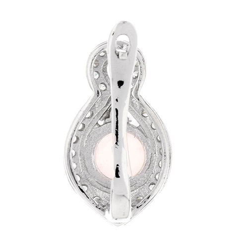 dormeuse femme argent zirconium cristal 8700068 pic4