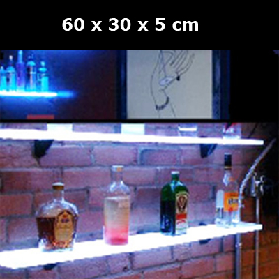 etagere lumineuse led 60x30cm