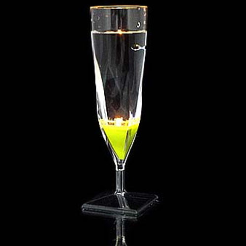 flute champagne led