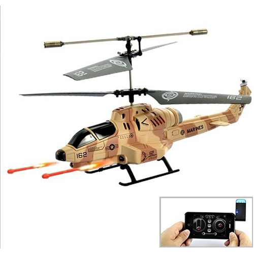 helicoptere de combat cobra radio commande android iphone