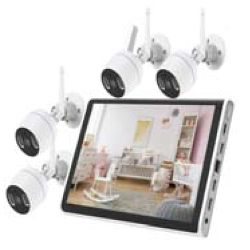 kit video surveillance LCD KITVIDLCD4