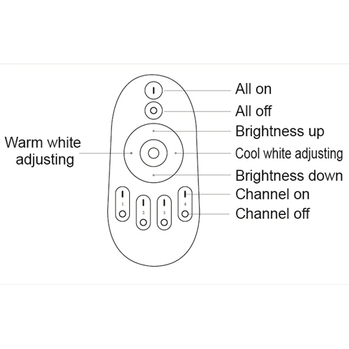 lampe led bicolore 6W LAMPBI6W pic3