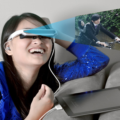 lunettes video virtuelles pour Ipad Ipod Iphone