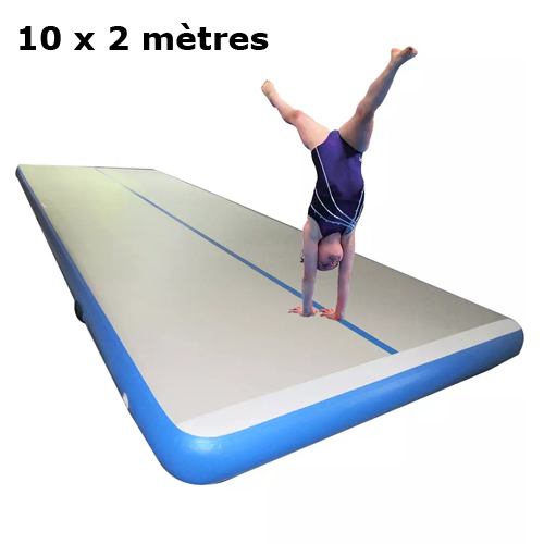 matelas gymnastique gonflable 10x2m STRGNFJ050