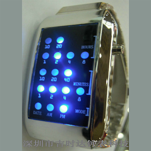 montre 16 leds GL1004