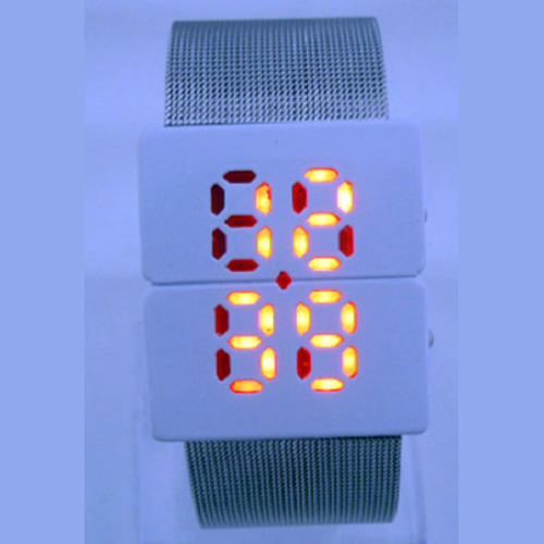 montre led boitier crystal GL1063 pic2