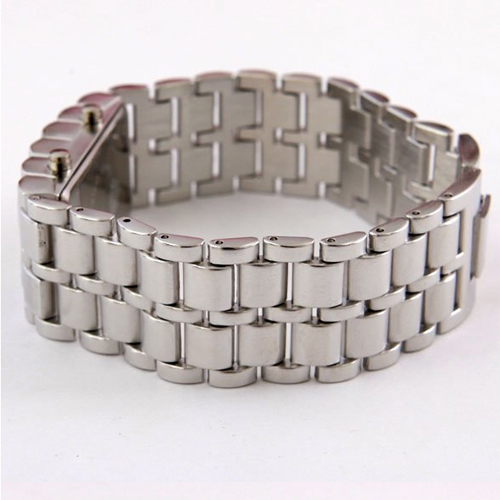 montre led design bracelet acier pic2